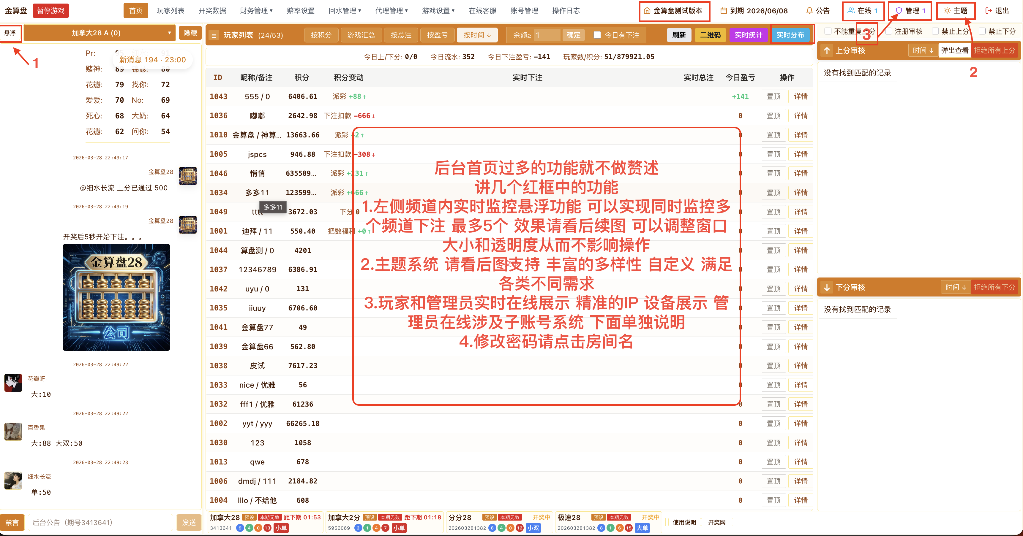 后台首页